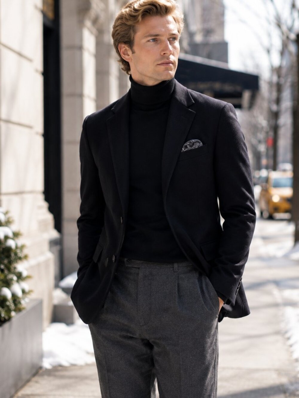Arnold Brant Loro Piana 100% Cashmere Black Blazer Jacket Mens 40R Canada